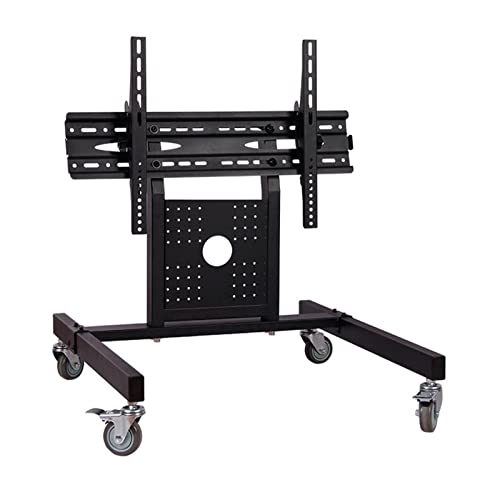 Carro de soporte de montaje de TV rodante para pantalla de plasma y monitor LCD de baja altura D750
