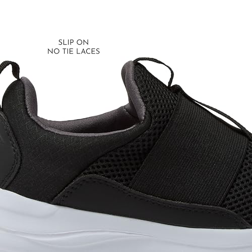 Avia Avi-Play Slip On Boys and Girls Sneakers - Lightweight Tennis, Athletic, No Tie Girls and Boys Shoes - Little and Big Kids Tennis Shoes Size 11-7 - Black, Navy Blue, Grey, White, Pink or Purple3