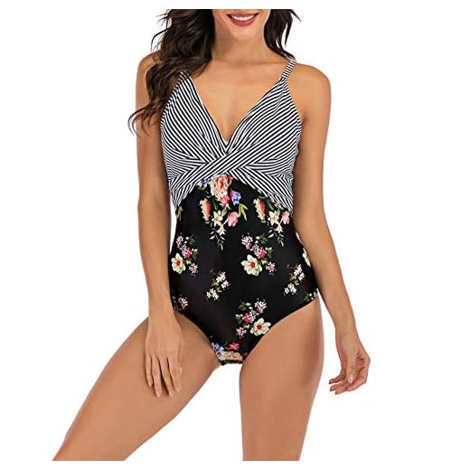 LA ORCHID Laorchid ett stycke slankheter baddräkt dam Push up justerbar axelrem baddräkter bygel v utsnitt rygg tankini sexig