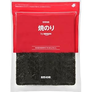 by Amazon 焼のり 有明海産 全形40枚