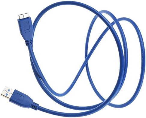 AT LCC USB 3.0 Cable Laptop PC Data Sync Cord for Western Digital My Book Essential 3.5 External Portable Desktop Hard Disk Drive 1TB 1.5TB 2TB 3TB 4TB Models