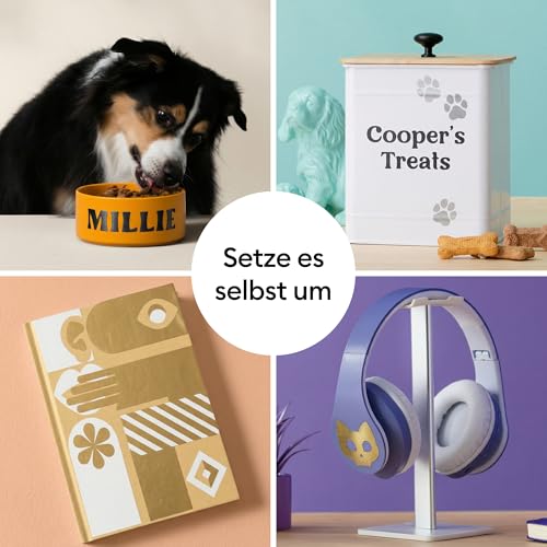 Cricut Smart Vinyl Permanent Joy Xtra 24,1 x 91 cm (Matte, Champagner)