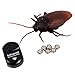 Giveme5 Infrared Remote Control Mock Fake Cockroach RC Toy Prank Insects Joke Scary Trick Bugs for Party