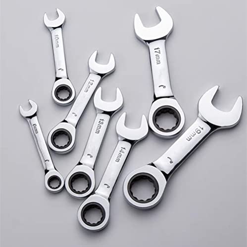 Clé à cliquet FLZOSPER 14 mm pour débloquer les boulons difficiles d'accès - 6