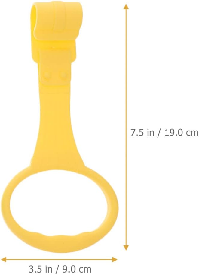Toddmomy 4pcs Baby Play Gym Baby Crib Pull Ring Baby Bed Stand Up Rings Nursery Baby Cot Rings for Infant Baby Toddler Playpen Play Gym Cot Ring Toddler Walker