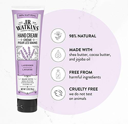 image for J.R. Watkins Natural Moisturizing Hand Cream, Hydrating Hand Moisturiz