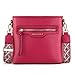 Montana West tote bag for women dragonfruit medium crossbody purse set 2pcs cute trendy woman handbag and purse hot pink ladies designer handbag with guitar strap MWC2-330HPK