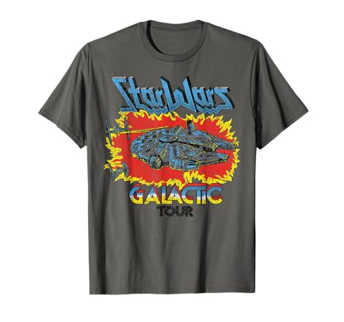 T-Shirt Star Wars Kessel Rock Tour en coton pour fan de science-fiction