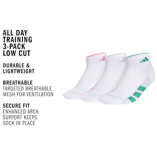 Image of adidas Women's All Day Training Socks 3 Pairs