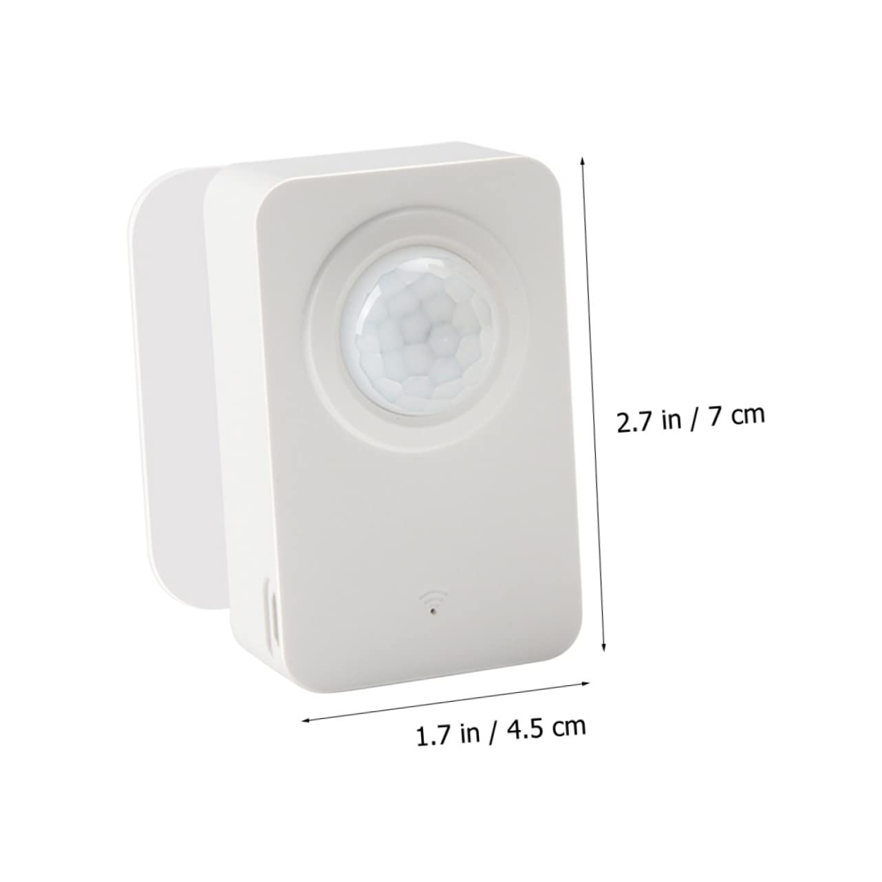 ARTIBETTER Smart Pir Bewegungsmelder WLAN Sensor Kabelloser Intelligenter Bewegungssensor Kompatibel mit Smart Home Systemen Energiesparend mit Akku und USB Stromversorgung Einfache