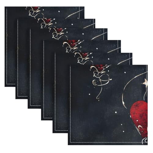Servilletas de tela polyester 20 x 20 pulgadas pack 6 miniatura 2