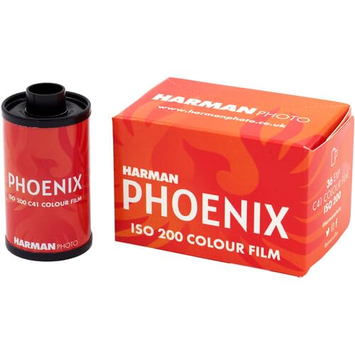 Harman Photo Phoenix ISO 200 C41 Color Negative Film (35mm, 36 Exposures, 1 Roll)