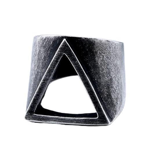 Bague punk viking en titane pour le style motard et les sorties urbaines
