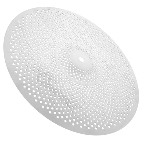 LIFKOME Low Volume Mute Cymbal Splash Drum Accessory for Practice Durable Construction Authentic Sound for Beginners and Drummers