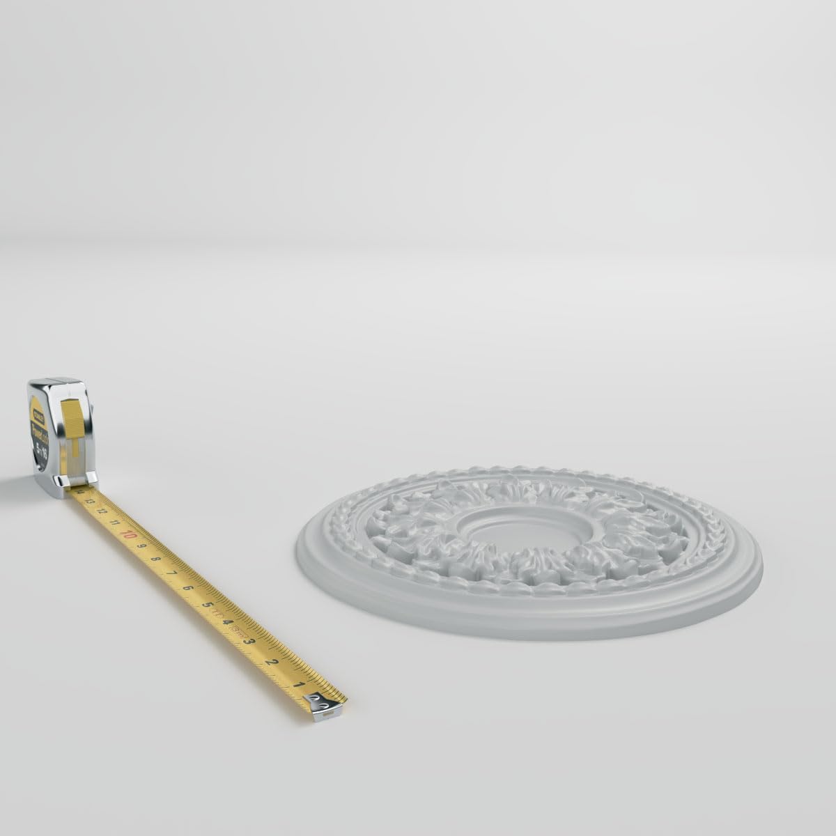 10 5/8"OD x 5/8"P Ivy Ceiling Medallion