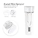 IWOWHERO Nano Facial Mister Humidifier White Portable Skin Care Tool for Hydrating and Refreshing All Skin Types with Deep Penetration and Material