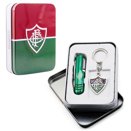 Jogo Canivete De Metal Com Chaveiro - Fluminense