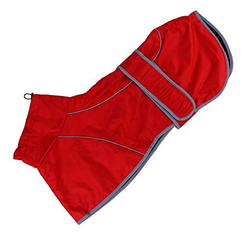 POPETPOP Pet Raincoat for Dogs Fall Winter Outdoor Sports Rain Jacket Durable Material Stylish Design for Wet Weather Activities