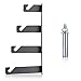NEEWER Photography 4 Roller Wall Mounting Manual Background Support System with 2 x Four Fold Hook, 8 x Expand Bar, 4 x Chain, Load Capacity per Roller: 22lb/10kg