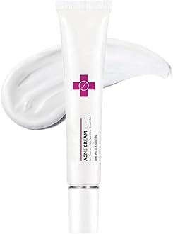 Acne Cream Pimple Cream for Face, Oil Control Pimple Remover Cream Get Rid of Pimples Fast,for Oily and Acne Prone Skin, Cruelty Free, Crema para espinillas en la cara