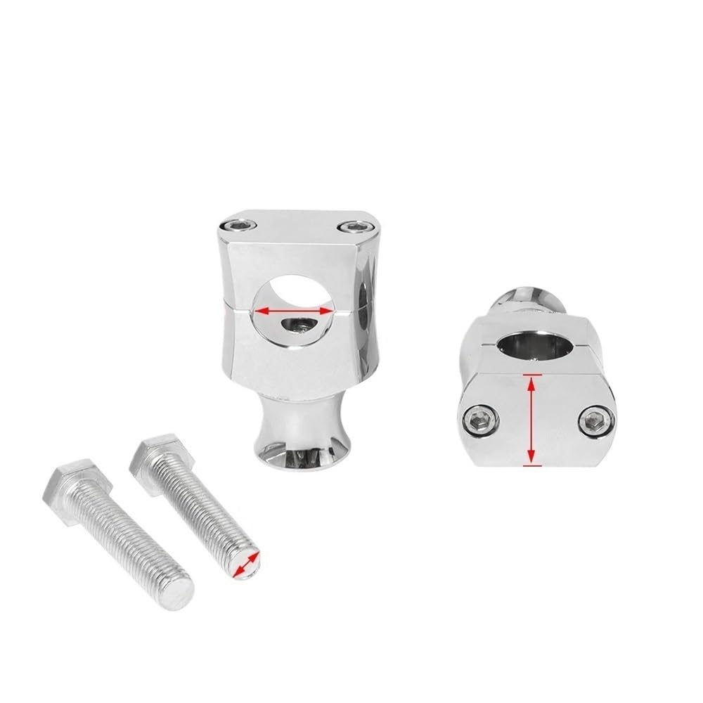 Collier de serrage guidon moto 25mm pour un confort de pilotage - 7