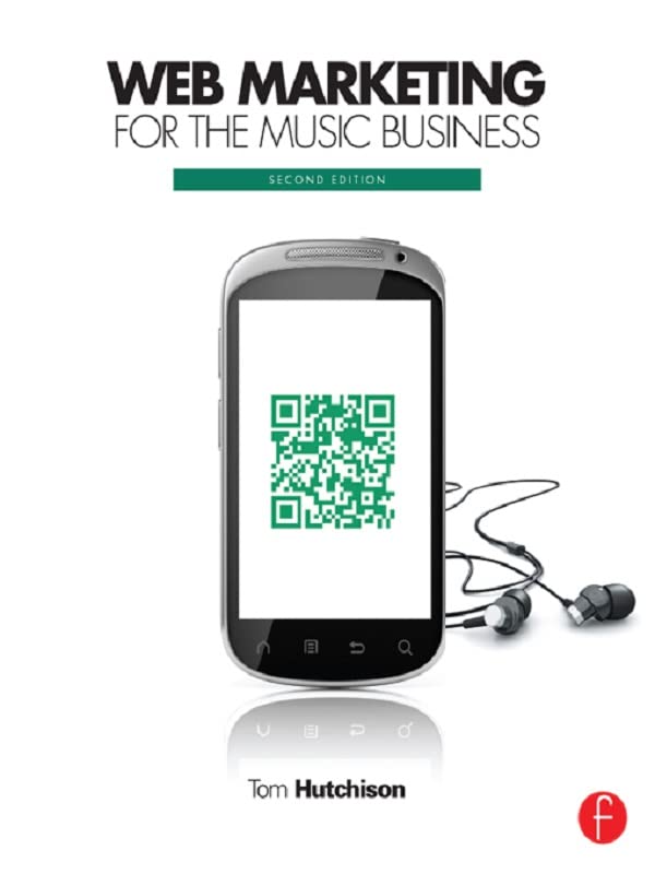 Web Marketing for the Music Business livre en anglais pour artistes