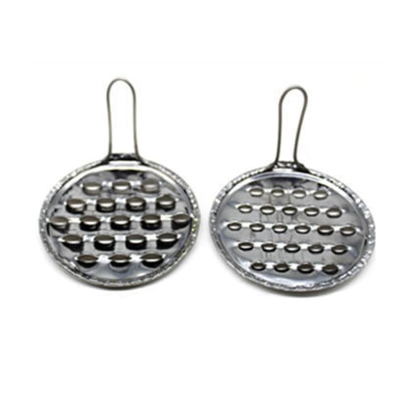 OFFSCH Raschietti per Pasta Fredda e Gelatina in Acciaio Inox 6 Pezzi, Utensili da Cucina Resistenti alla Corrosione, Ergonomici per Uso Domestico e Preparazione Alimentare Pratica
