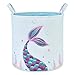Paniers à linge de rangement - Bac de Rangement Sirène Panier à linge Corbeille de Rangement Pliable pour Enfants Bébé Paniers Cadeaux Jouets Vêtements Chaussures Organiser Paniers