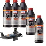 EISENFELS Inspektionspaket enthält 5 L Liqui Moly Getriebeöl Top Tec ATF 1200 Getriebeölfilter für Grand Voyager V RT 2.8 CRD 3.8 3.6 Sebring JS 2.7 Freemont 345_ 2.4 2.0 JTD 4x4 404_
