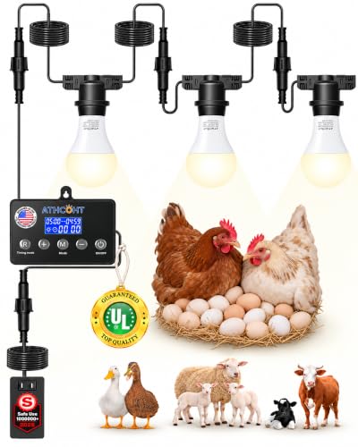 Chicken Coop LED Light with Timer