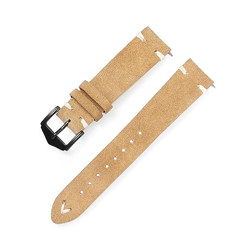 Sangle en cuir vintage montre femme 20 mm pour un look rétro chic