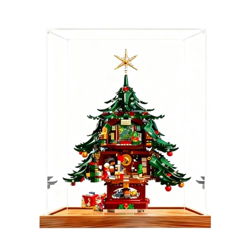Vitrina acrílica para árbol de Navidad...