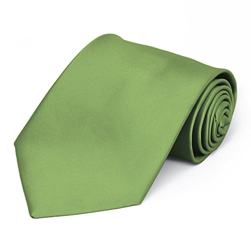 Image of tiemart Premium Solid Color Necktie