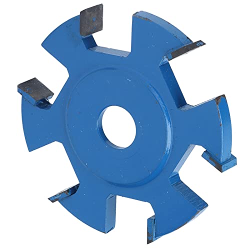 LckCryspho 木工用6歯彫刻ディスク ? 滑らかな仕上げを実現する耐久性のあるルータービット、DIYや工芸品制作に適した効率的な木彫りツール