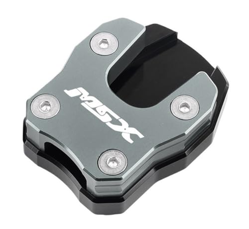 Extension béquille MSX125 Grom contre l'enfoncement plaque support moto rouge - 2