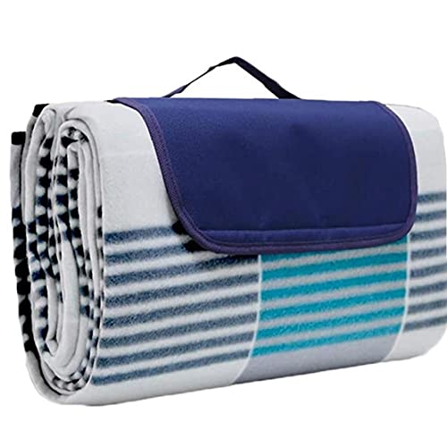 Couverture de pique-nique tapis pliable de plage avec sangle de sol - 2