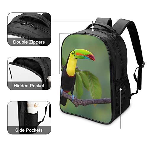 Sac à dos d'école pour enfants toucan cartable de mode 3D