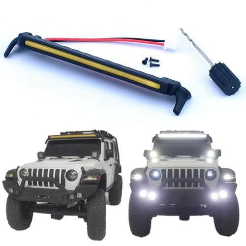 Coche RC Crawler equipado con luces de techo de 3 V para Kyosho Miniz 4x4 5