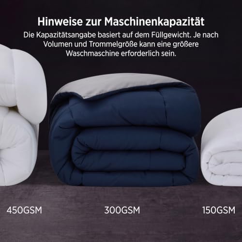 BEDSURE Bettdecke Ohne Bezug 240x220 - Bettdecke mit Integriertem Bezug – Ansicht 6