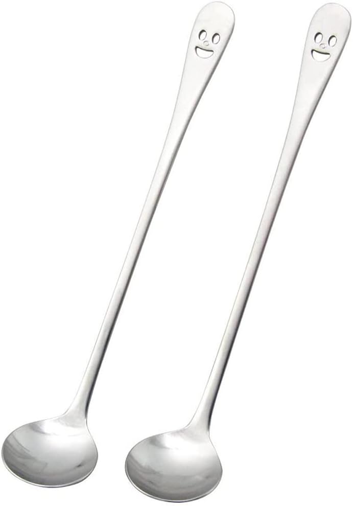 Shimomura Kihan 35931 Nico Coffee Server, Stainless Steel, Spoon, Set of 2, Made in Japan
