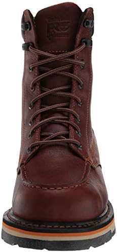 Timberland Men's Gridworks 8 Inch Soft Toe Waterproof 8 WP, Brown, 10 | Image 1