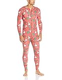 Fruit of the Loom Men's Rib Knit Union Suit