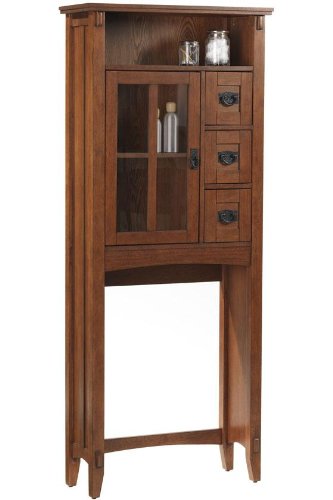 Home Decorators Collection Artisan Space Saver, 66.5" Hx28 W, Light Oak
