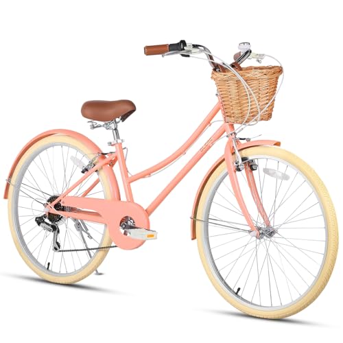 Glerc Missy 26' Zoll Mädchen Cruiser Jugend Teen Frau Fahrrad 6-Gang Teen...