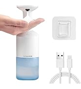 Ankrs Soap Dispenser, 8oz /240ml Automatic Foaming Soap Dispenser with 3-Level Adjustable Foam, T...