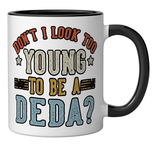 Taza de cerámica para Día del Padre estilo retro DEDA miniatura 2