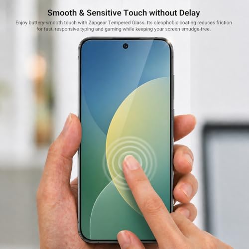 Image of Tempered Glass for Samsung M56 and F56 | 9H Hardness Screen Protector | HD Clear | Bubble Free Installation | Anti Scratch | Case Friendly Glass Guard
