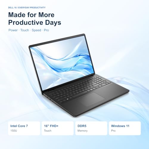 Dell 16 Touchscreen Business Laptop, Core 7 150U, 16GB DDR5 RAM, 1TB SSD - image 2