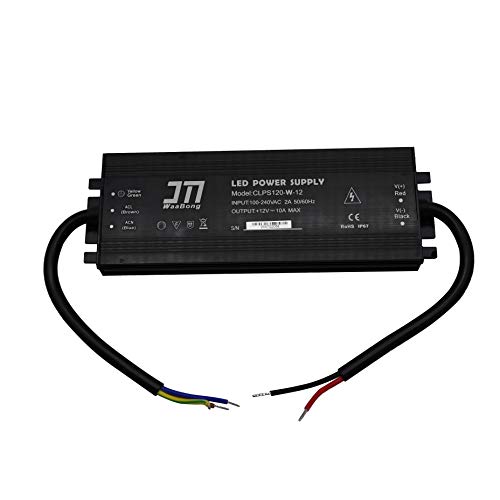 Bloc d'alimentation 12V DC convertisseur étanche IP67 transformateur 10A 120W
