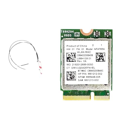 QCNFA765 WiFi 6E 802.11ax 2.4G/5G/6G WiFi 2400M BT5.2 for Laptop NFA765 NGFF Card HuananzHi X99-F8 New for Arrival 2025 High for Quality miniatura 1